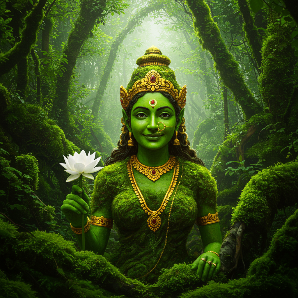 The Green Weaver of Shadows